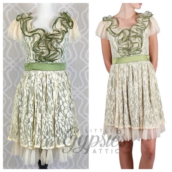 Ryu Dresses & Skirts - Ryu Hand Made Antique Lace Dress